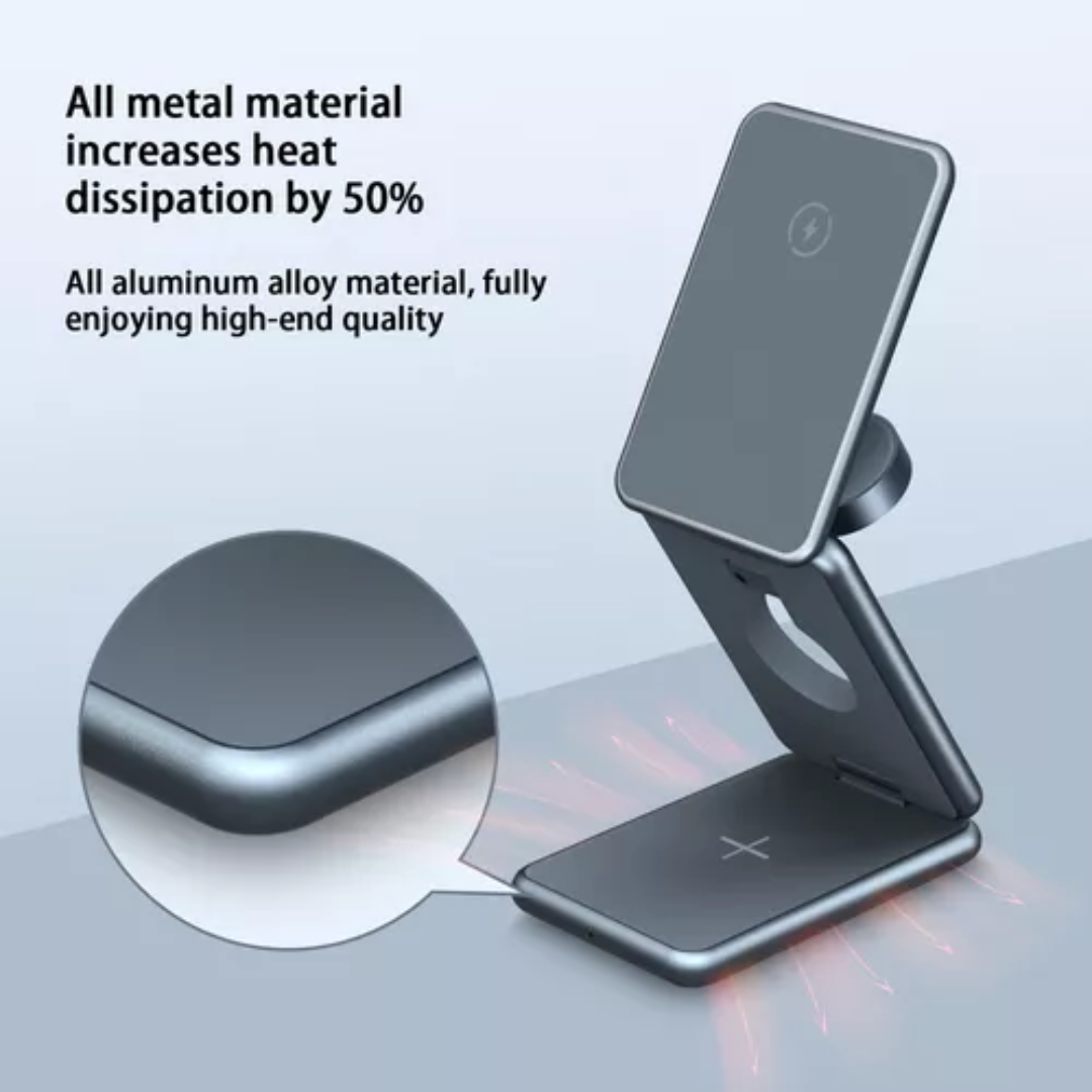 Miniatura 3 de Soporte De Carga Inalámbrico Plegable